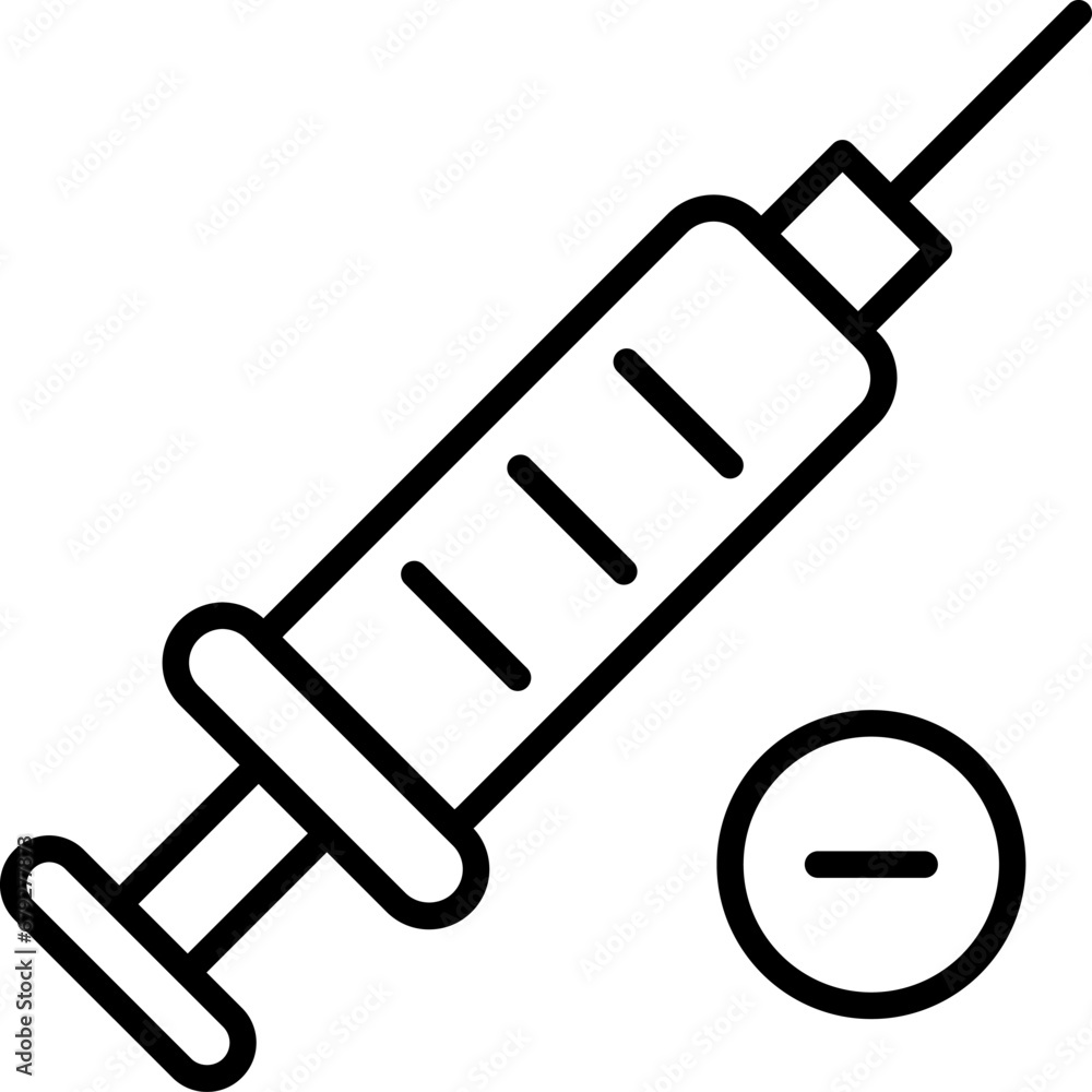 Syringe by Minus Modern Vector Icon. Perfect for design, infographics, web sites, apps. Syringe by Minus Modern Vector Icon. Perfect for design, infographics, web sites, apps.