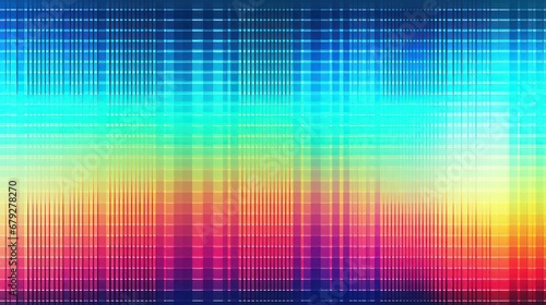 Wallpaper Mural Seamless retro spectrum speed effect background. Colorful striped glitch backdrop. Glitch colorful line backdrop wallpaper	 Torontodigital.ca