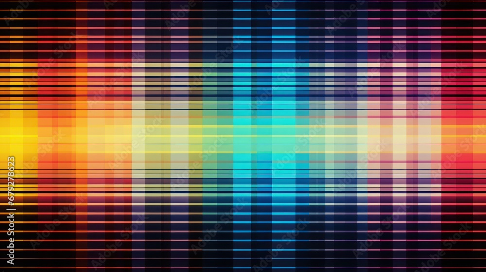 Seamless retro spectrum speed effect background. Colorful striped glitch backdrop. Glitch colorful line backdrop wallpaper	