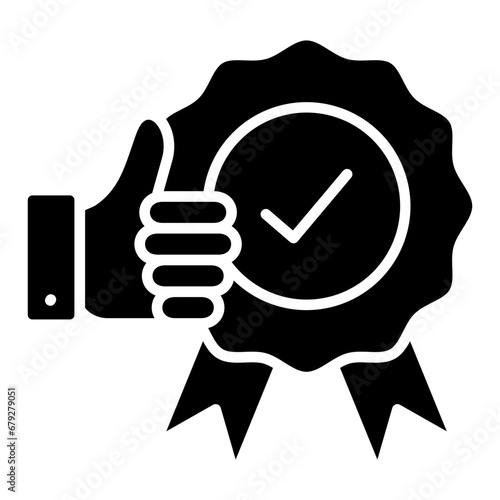 Brand Reputation Icon Element For Design