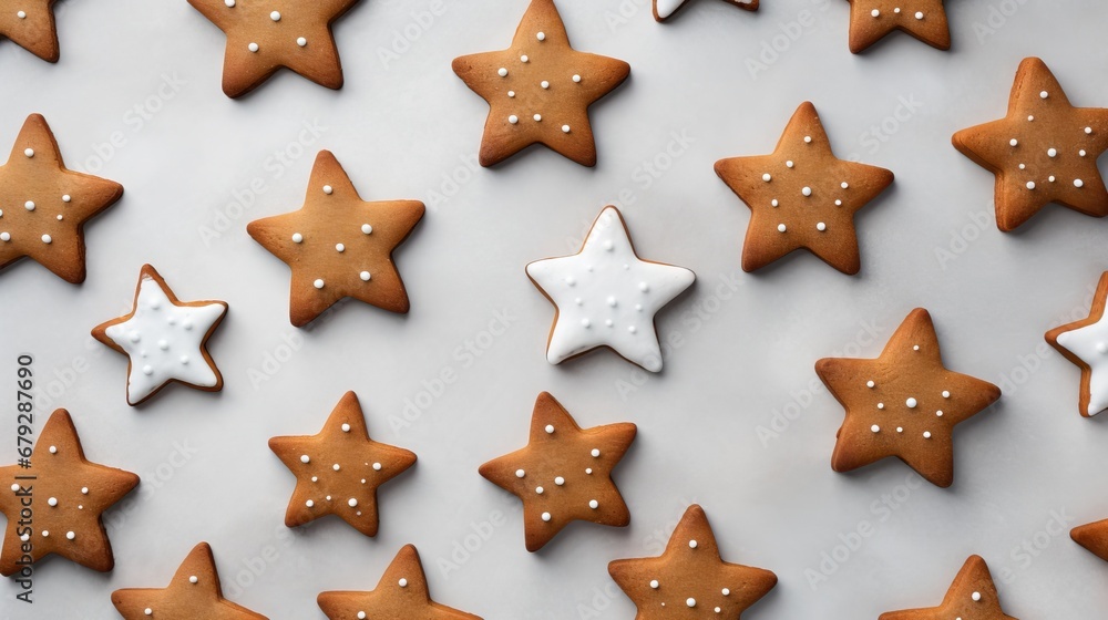 Sweet festive magic: Assorted gingerbread cookies with delightful icing designs, ready for the holiday season. Sweet festive magic: Assorted gingerbread cookies with delightful icing designs, ready for the holiday season.