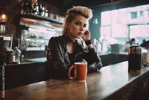 woman in cafe © Diren Yardimli