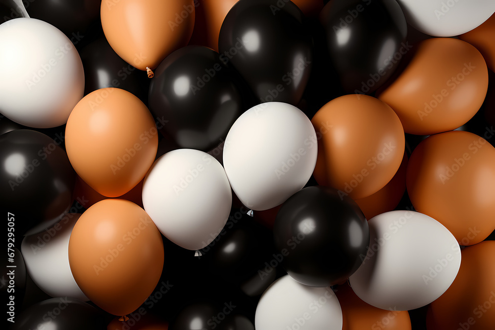 large black and white balloons background photo photo black, in the style of dark beige and bronze, isometric, white and orange, stylish large black and white balloons background photo photo black, in the style of dark beige and bronze, isometric, white and orange, stylish