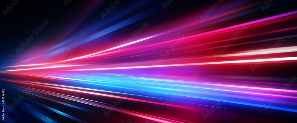 Abstract neon light streaks motion background Abstract neon light streaks motion background