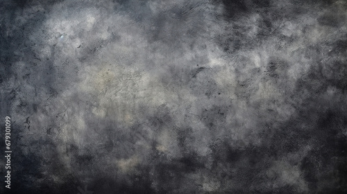 Thick black clouds in the sky before the storm. Generative AI