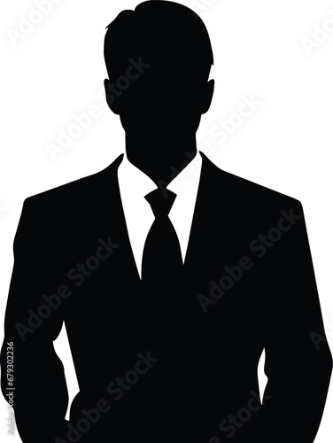 Businessman Icon Vector Logo Template