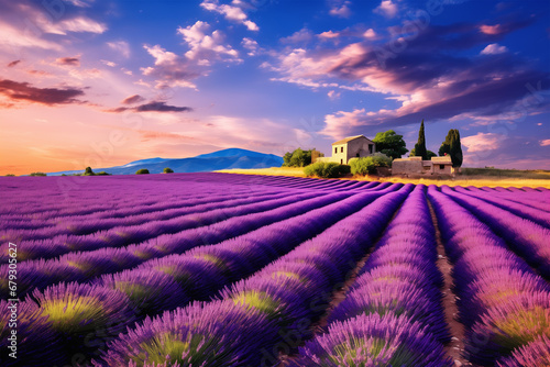 lavender field region © Stefano