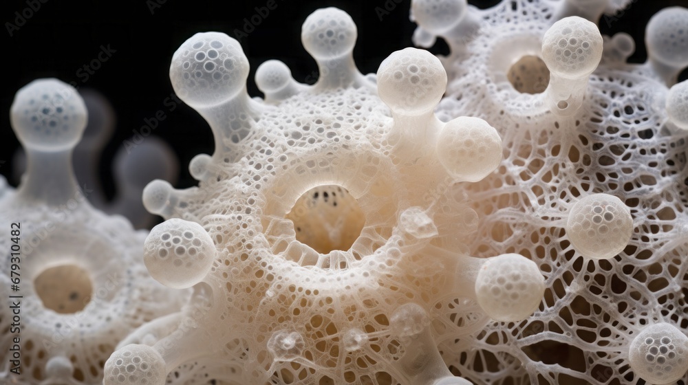coral polyps on the ocean floor. coral polyps on the ocean floor.