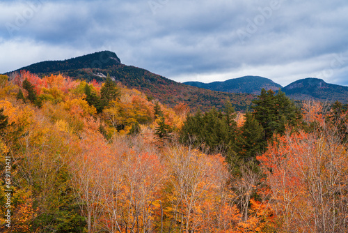 White mountains new hampshire in the fall