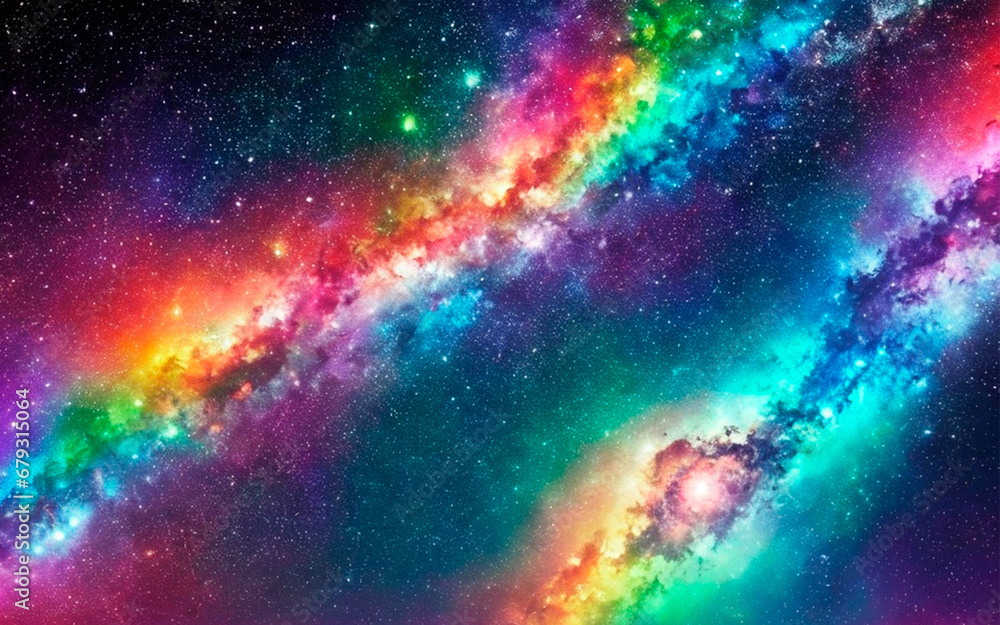 Fototapeta premium ESPACIO, GALAXIAS, ESTRELLAS