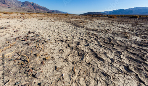USA, California, Death Valley National Park, Mud Dunes