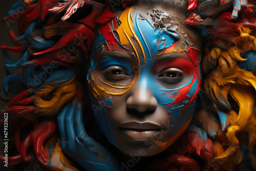 Global Fusion: Celebrating Diversity through Visual Harmony © Andrii 