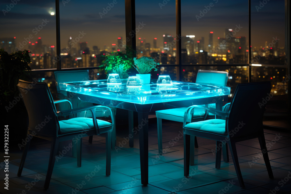 Urban Elegance: Rooftop Dining with a View