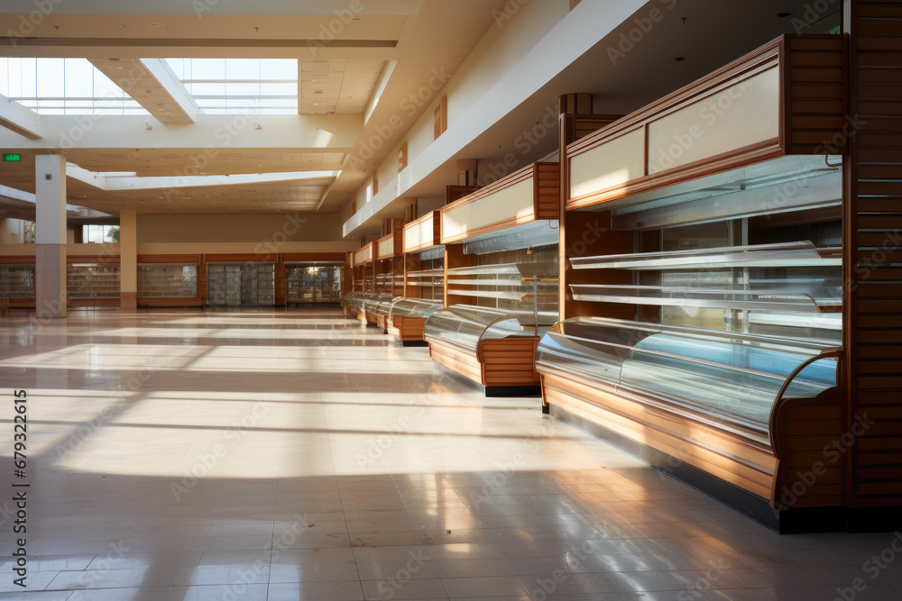 Retail Calmness: A Sunny Shopping Center Retail Calmness: A Sunny Shopping Center