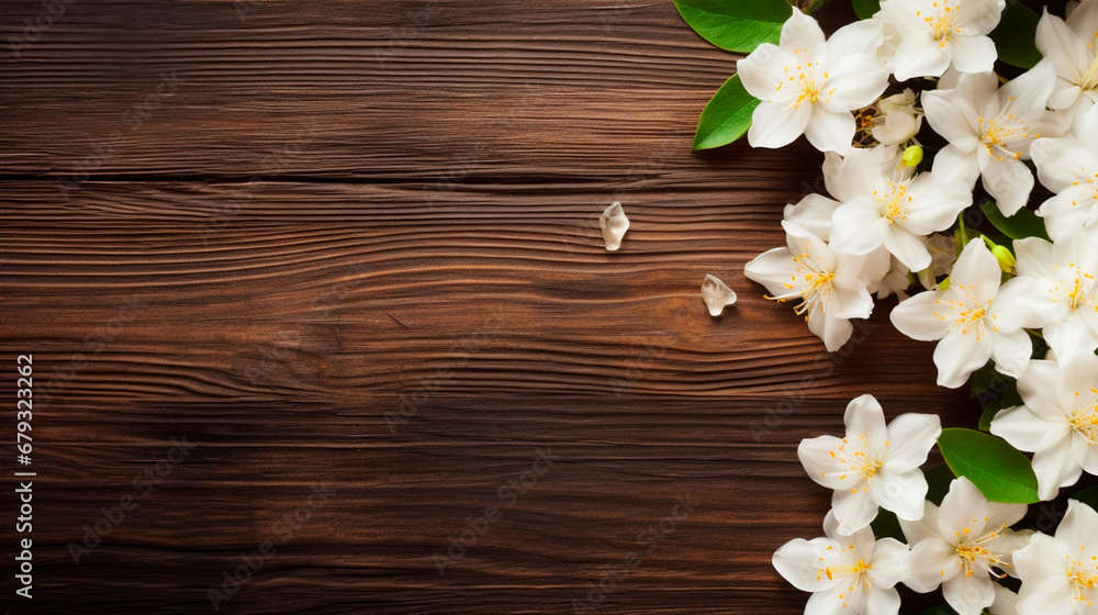 Jasmine essential oil in a bottle. Generative AI, Jasmine essential oil in a bottle. Generative AI,