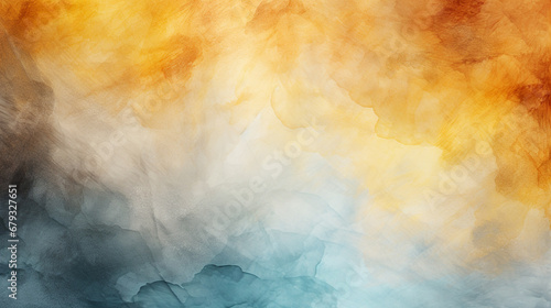 Soft blue yellow abstract background