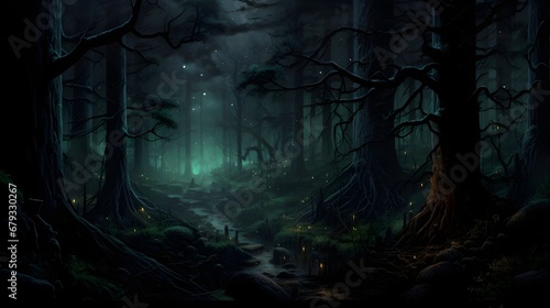 scary woods © 1_0r3