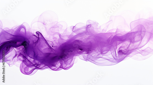 purple smoke cloud ink painted 3d rendered abstract art background wallpaper illustration