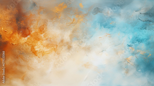Soft blue yellow abstract background © Sameera Sandaruwan