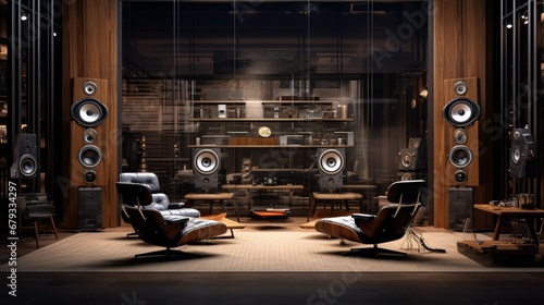 a high-end virtual audio equipment store for audiophiles and music lovers