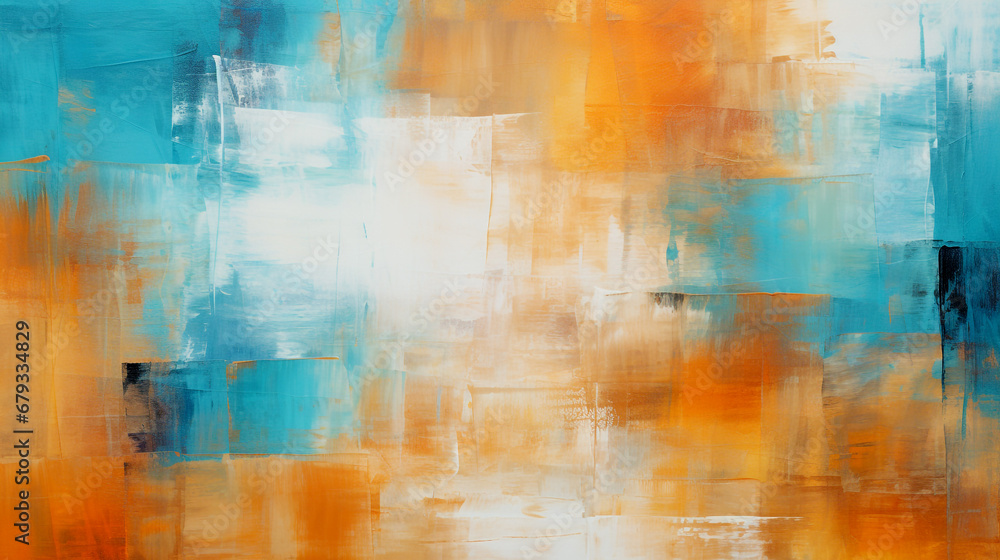 Abstract Painterly Design background