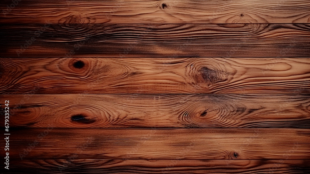 Naklejka premium Authentic Grainy Wooden Texture Background
