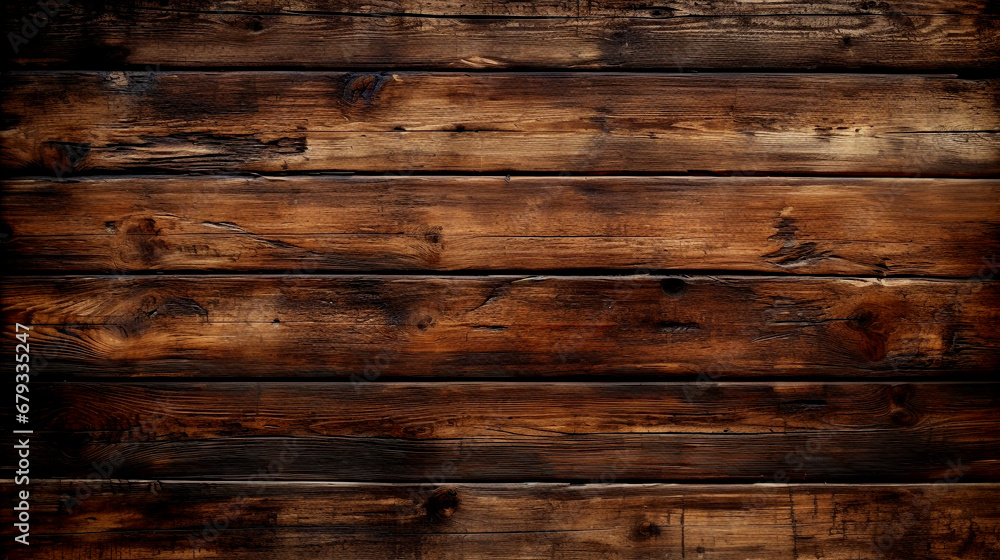 Obraz premium Authentic Distressed Wooden Texture Background