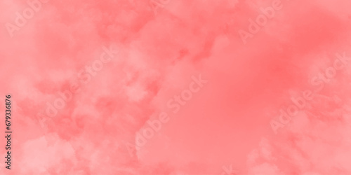 Abstract background with soft red watercolor texture background .vintage soft red sky and cloudy background .hand painted vector illustration with watercolor design .