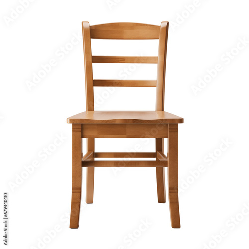 kitchen chair isolated on white