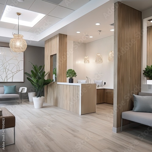 Indulge in Serenity: A Captivating Medspa Lobby Design