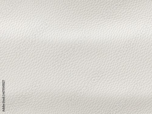 White leather, closeup detail. Seamless tileable background pattern. Generative AI