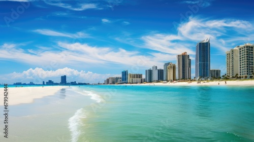 Captivating Panama City Beach Skyline: A Breathtaking View of the City's Beauty