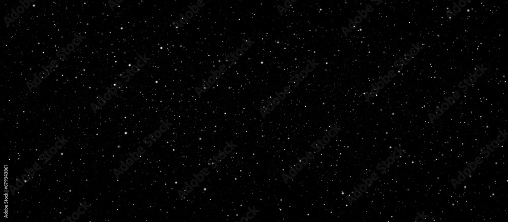 stars on black background, outer space galaxy