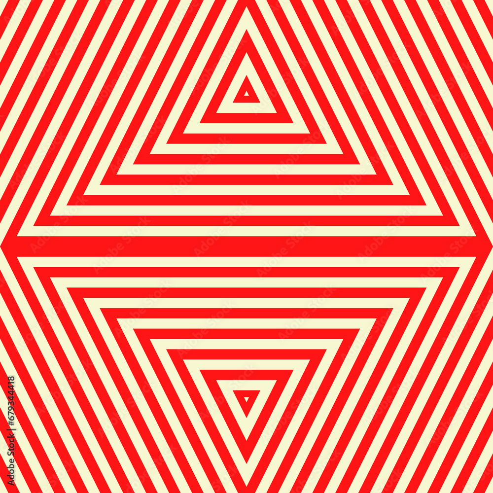 Obraz premium Seamless pattern. Rhombuses, triangles ornament. Geometrical backdrop. Abstract background. Ethnic motif. Geometric figures wallpaper. Digital paper. Ethnical textile print. Web design. Vector art.