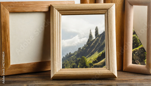 wooden photo frame © RichieS