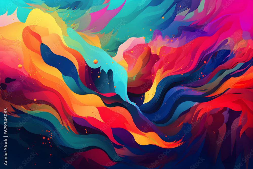 bright dynamic flowing colorful lines bright dynamic flowing colorful lines