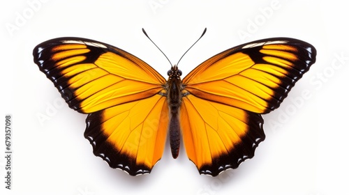 butterfly full body on white background © Nicolas Swimmer
