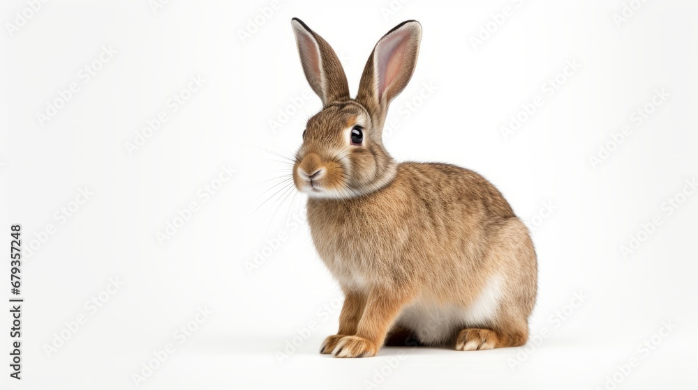 rabbit full body on white background rabbit full body on white background