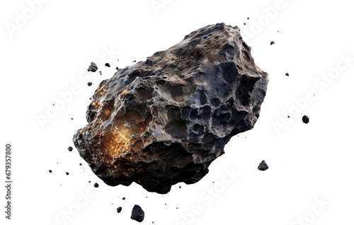 Asteroid cut out Fototapet
