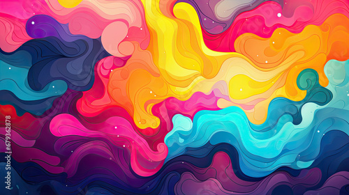 Colorful abstract background. Vector illustration for your design. Colorful background. 