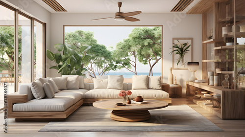 Modern Living Room Interior Design © Gary