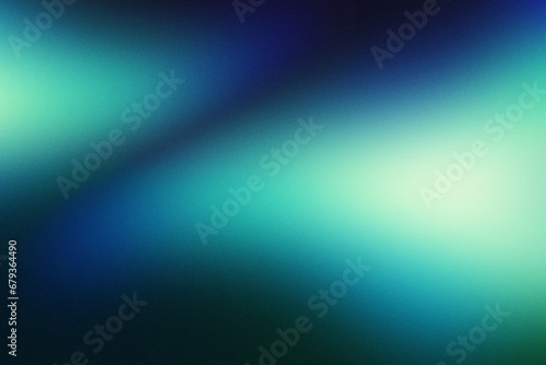 Space abstract blue grainy gradient color flow background noise texture effect star poster design