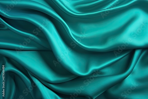 Wallpaper Mural Teal silk background seamless pattern and texture Torontodigital.ca