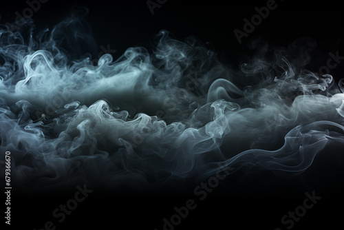 smoke texture with black background