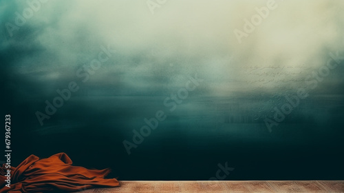 beautiful islam background with transparent arabic abstract caligraphy photo