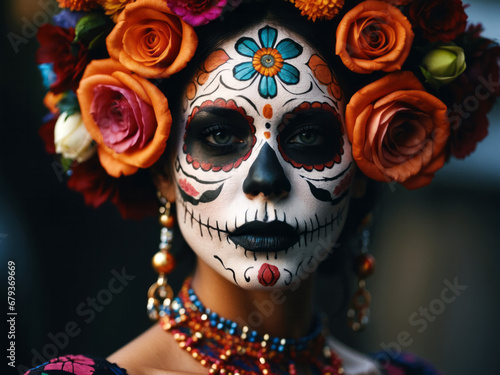 Tag der Toten Mexiko, generated image © Hickendorf