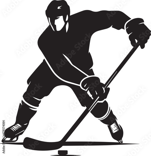 Hockey Player EPS, Hockey Player Silhouette, Hockey Player Vector, Hockey Player Cut File, Hockey Player Vector