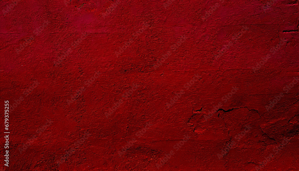 crimson colored wall background with textures of different shades of crimson red