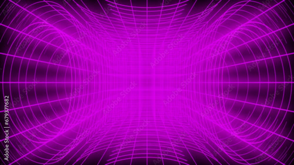 Psychedelic 80's Retro Kinetic Grid Tunnel Graphic Animation Loop Psychedelic 80's Retro Kinetic Grid Tunnel Graphic Animation Loop