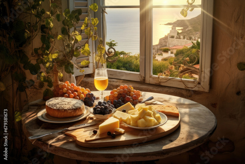 Italian food with a magnificent sea view